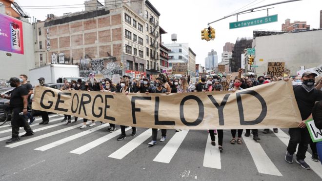 شورش های سراسری در امریکا به روایت تصویر