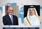 رییس جمهور غنی در پیوند به گفتگوهای صلح با امیر قطر صحبت کرد