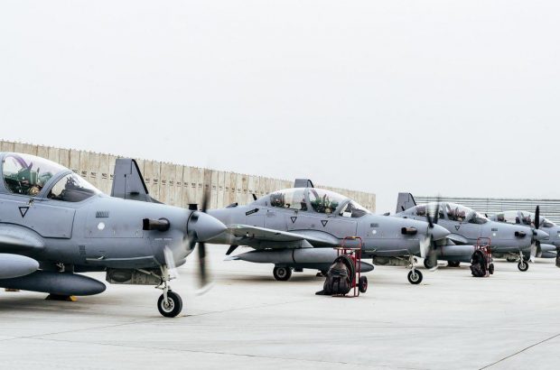 نیروهای هوایی افغان توانایی موثر جنگی را به تنهایی ندارند