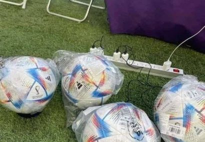 شارژ الکتریکی توپ‌های هوشمند جام جهانی